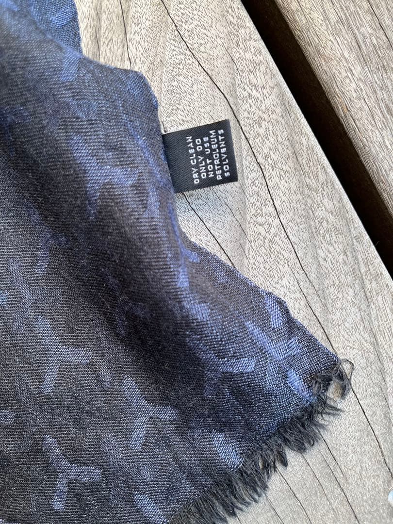 SAINT LAURENT PARIS カシミア シルク ストール マフラー