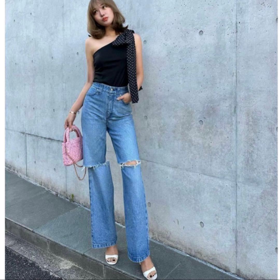 【sheller】シェリエ OKAYAMA Crash flare denim.