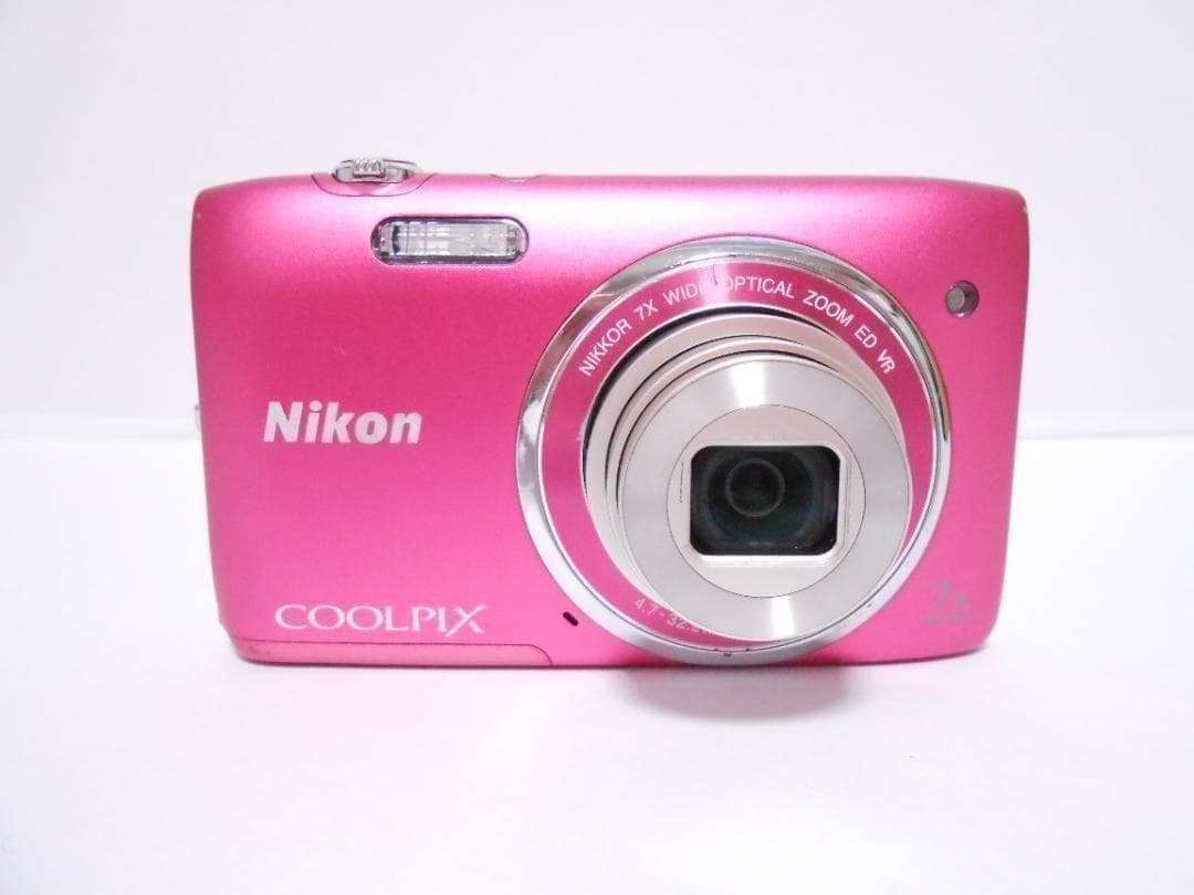 【ゆうた】　ニコン　Nikon COOLPIX S3500 ピンク