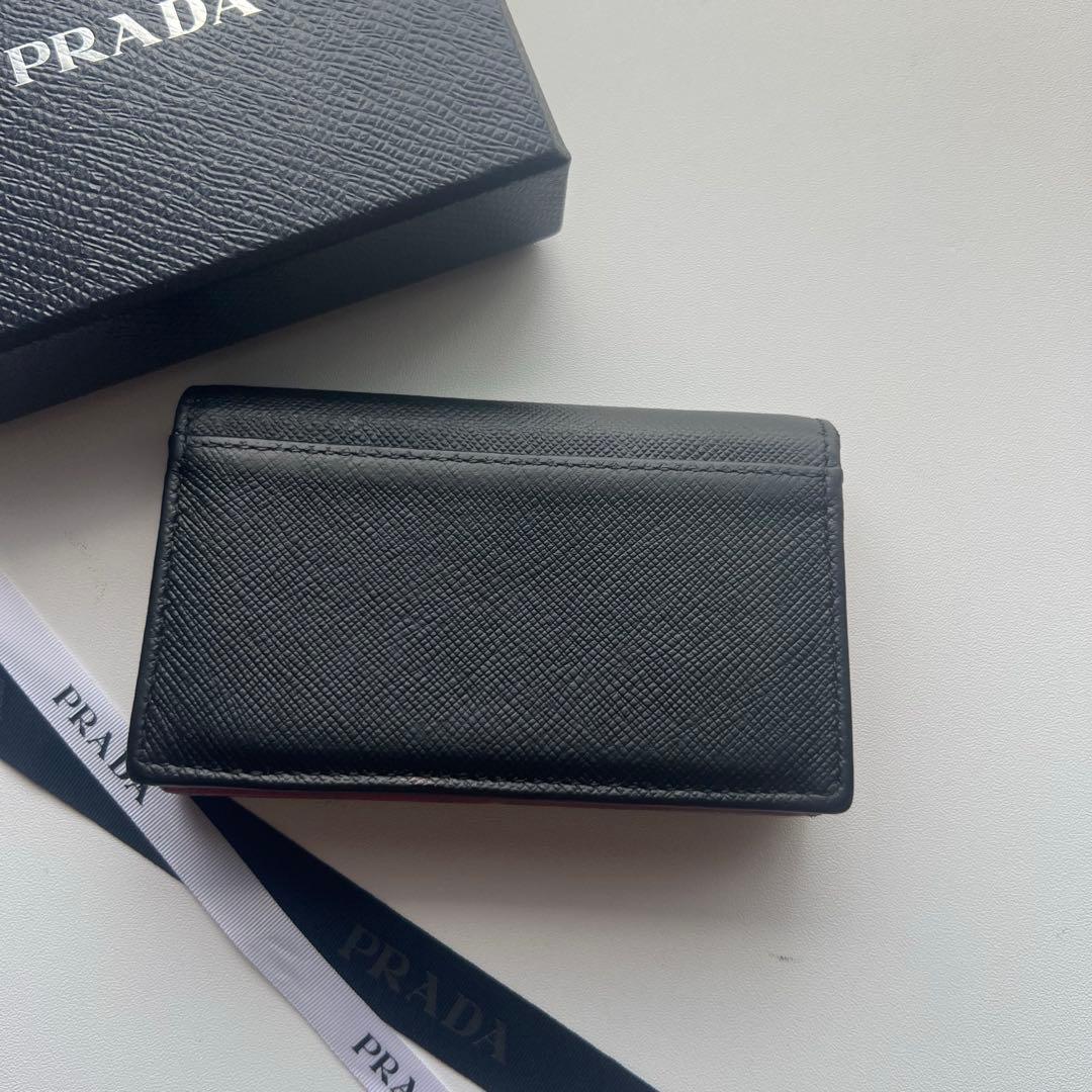 327 美品 PRADA プラダ 名刺入れ カードケース 財布