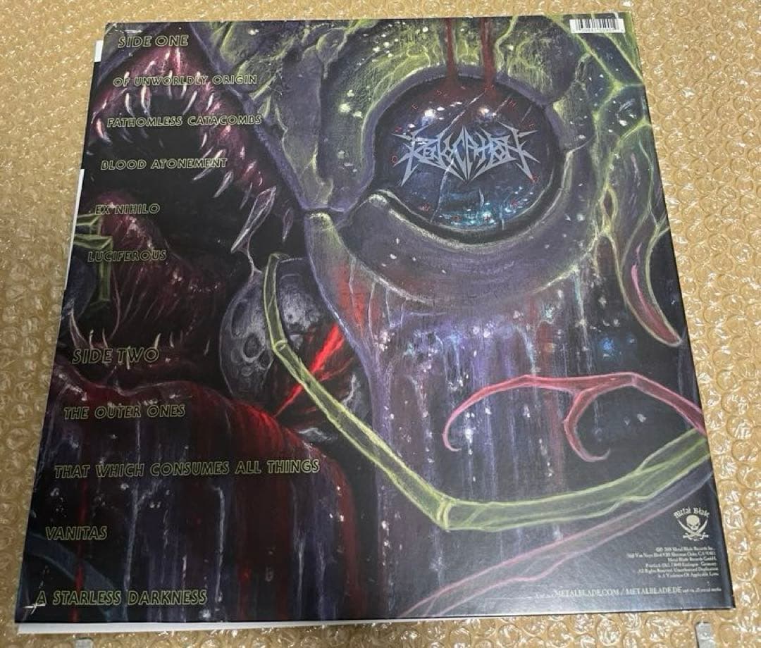 Revocation サイン入りレコード デスメタル スラッシュメタル LP