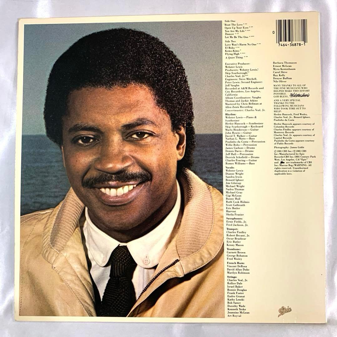 LP ウェブスタールイス　Webster Lewis Let Me Be The