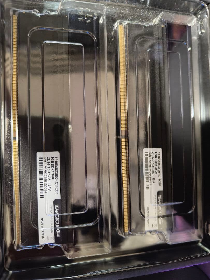 メモリー T-FORCE ARGB XTREEM DDR4 3600MHz 16GB