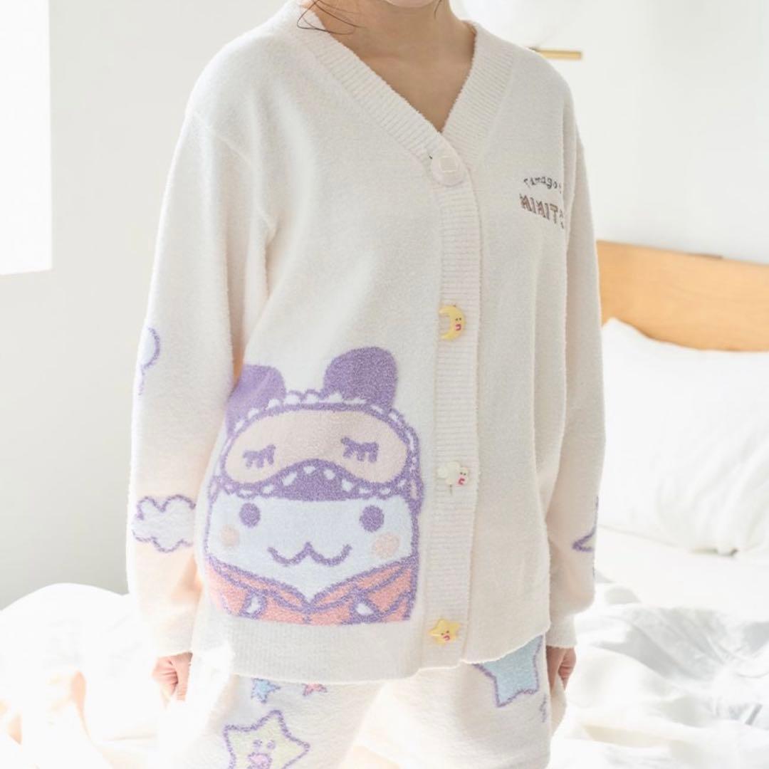 【SNIDEL×たまごっち】ニットカーディガン　みみっち