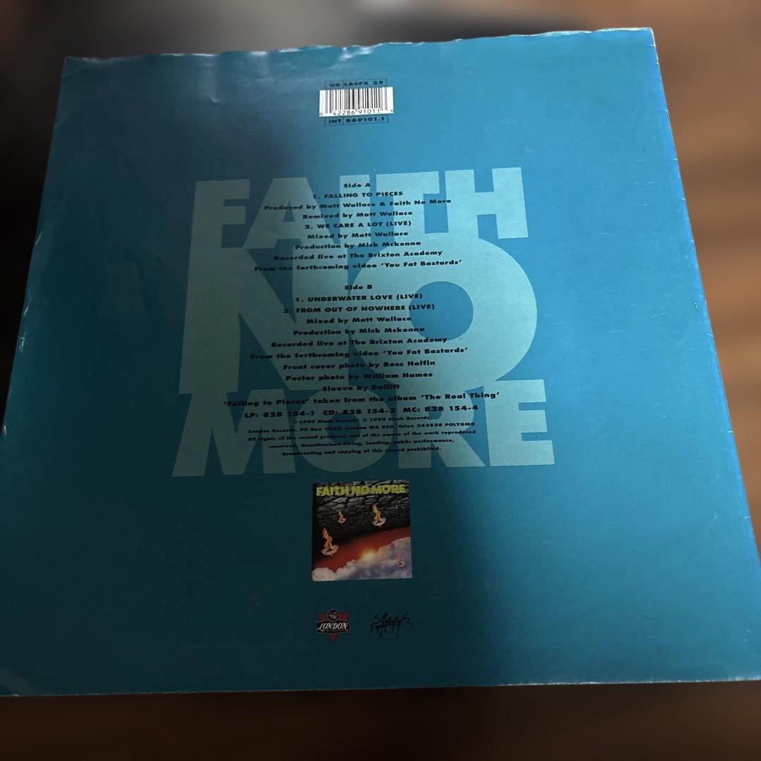 FAITH NO MORE Falling to Pieces レコード