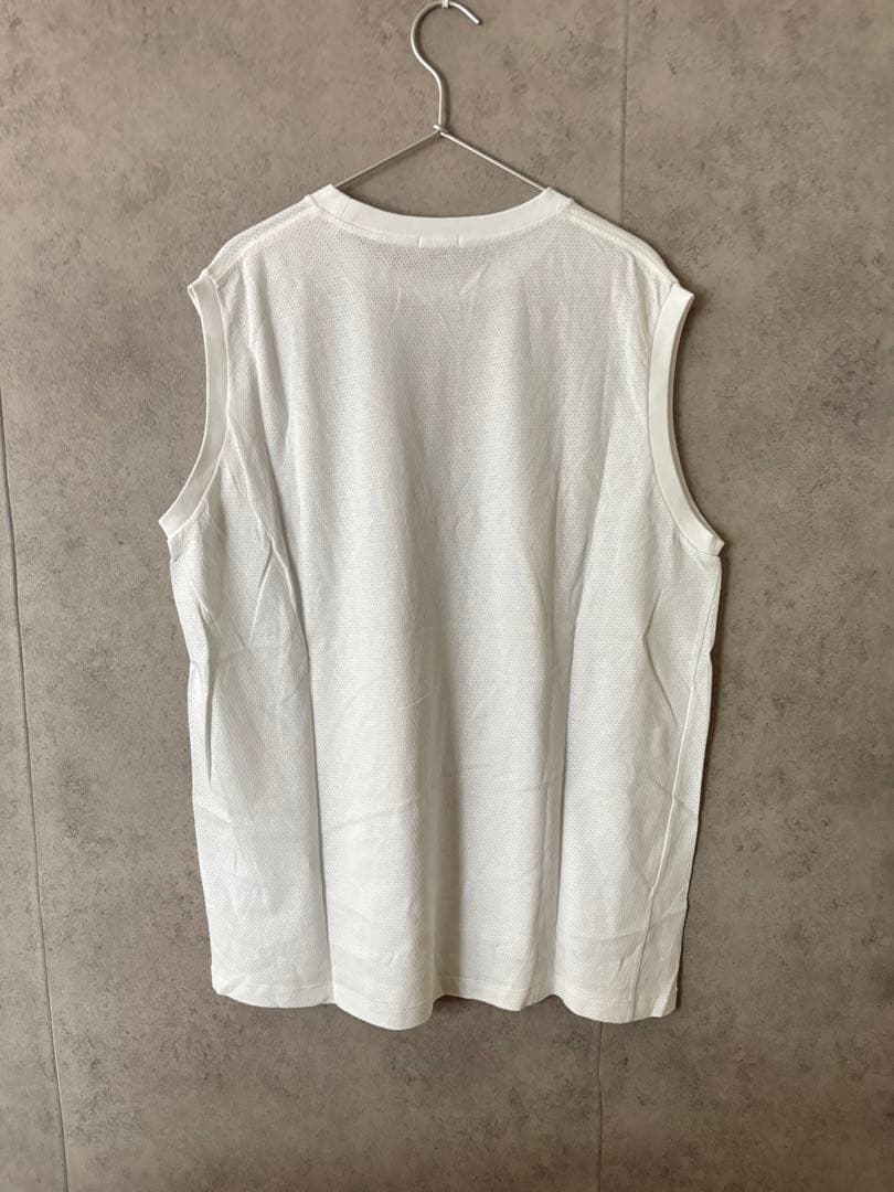 コモリ COMOLI　コットンメッシュ ノースリーブ