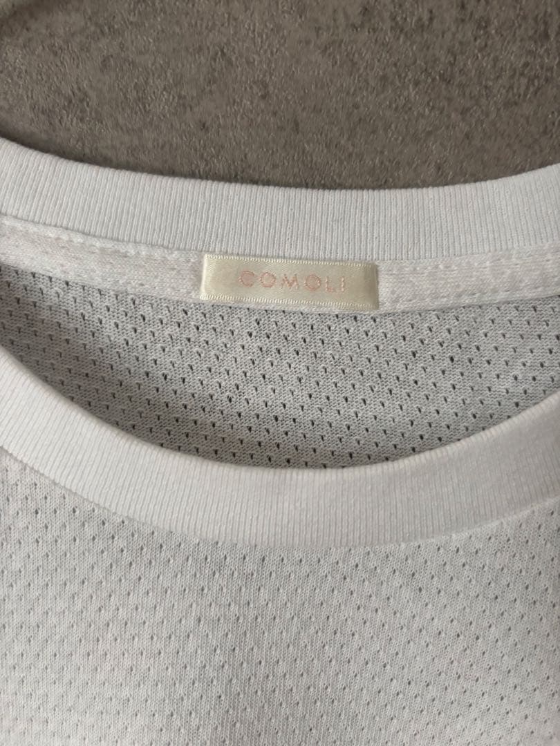 コモリ COMOLI　コットンメッシュ ノースリーブ