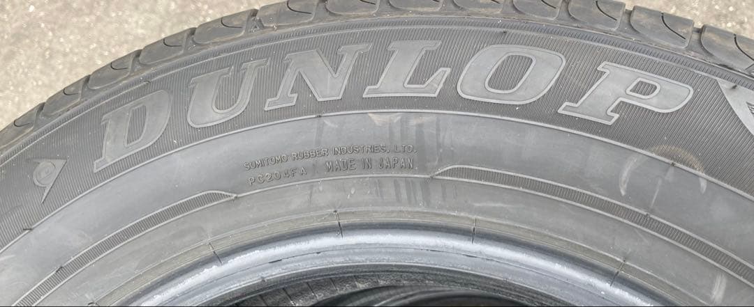 バリ溝!DUNLOP 215/65R16 25年製 夏タイヤ【南-137 ②】
