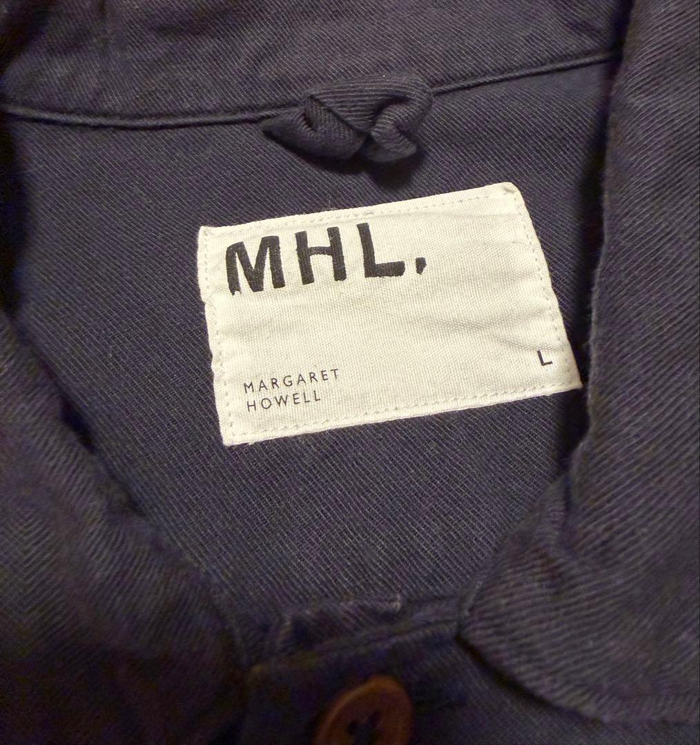 MHL マーガレットハウエル カバーオール ブラック コットン 日本製 L