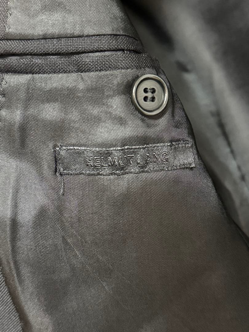 HELMUT LANG ブラック テーラードジャケット 46