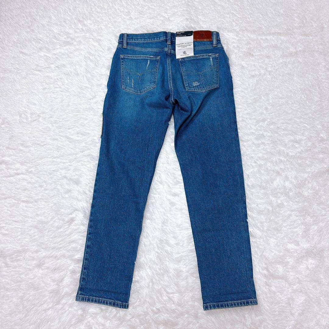 RALPH LAUREN ラルフローレン ジーンズ パッチワーク 26 新品