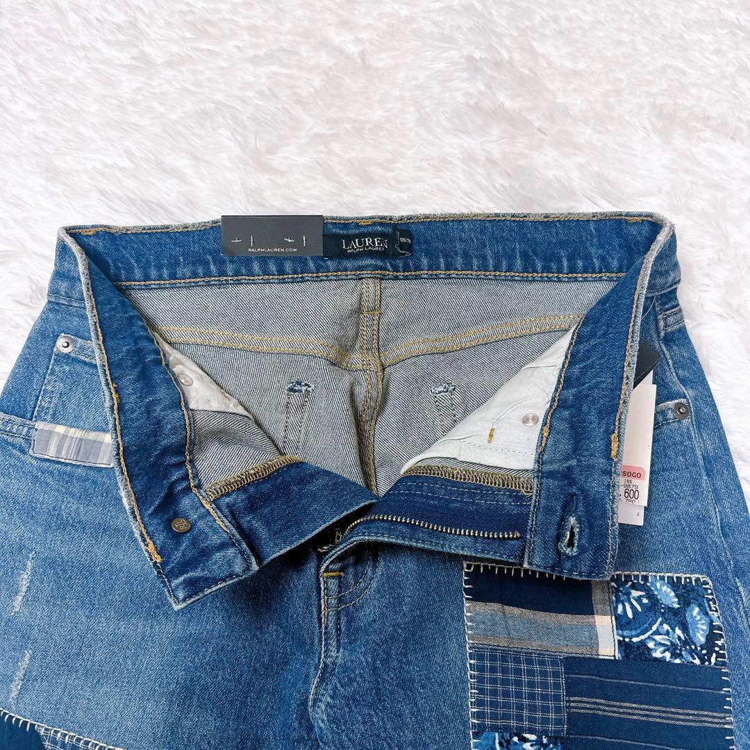 RALPH LAUREN ラルフローレン ジーンズ パッチワーク 26 新品