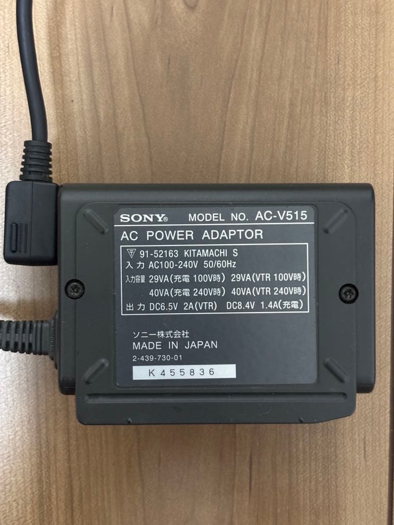 動作品 SONY ソニー 8mm テープ ビデオカメラ CCD-RV100