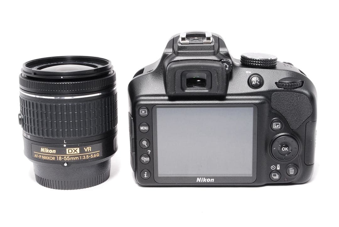 ショット数少なめ◆新品級◆Nikon D3400◆高性能AF-P◆一眼レフカメラ