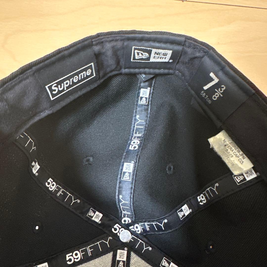 【希少】Supreme Classic Script New Era 7 3/8