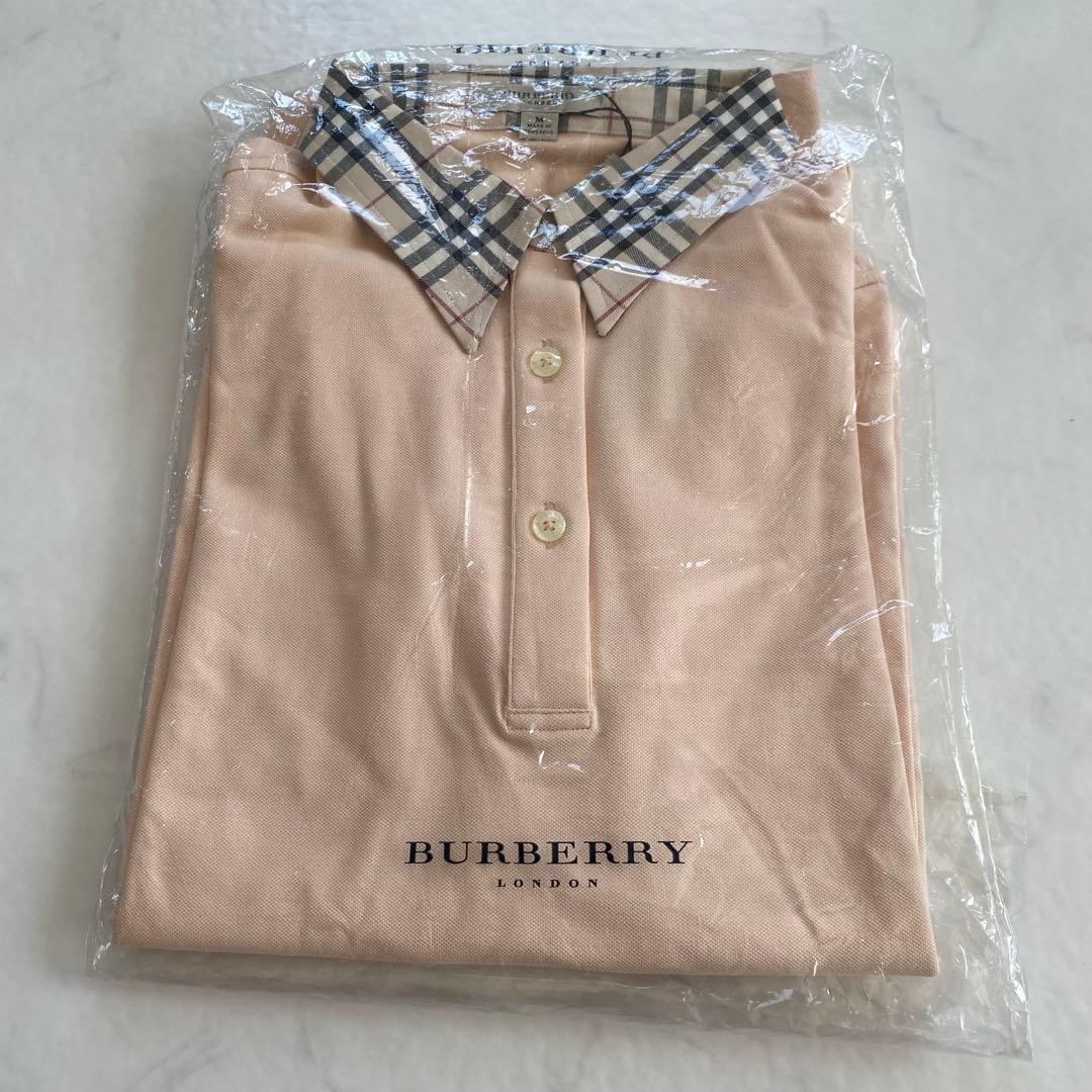 タグ付き新品★BURBERRY バーバリーロンドン ポロシャツ ノバチェック M