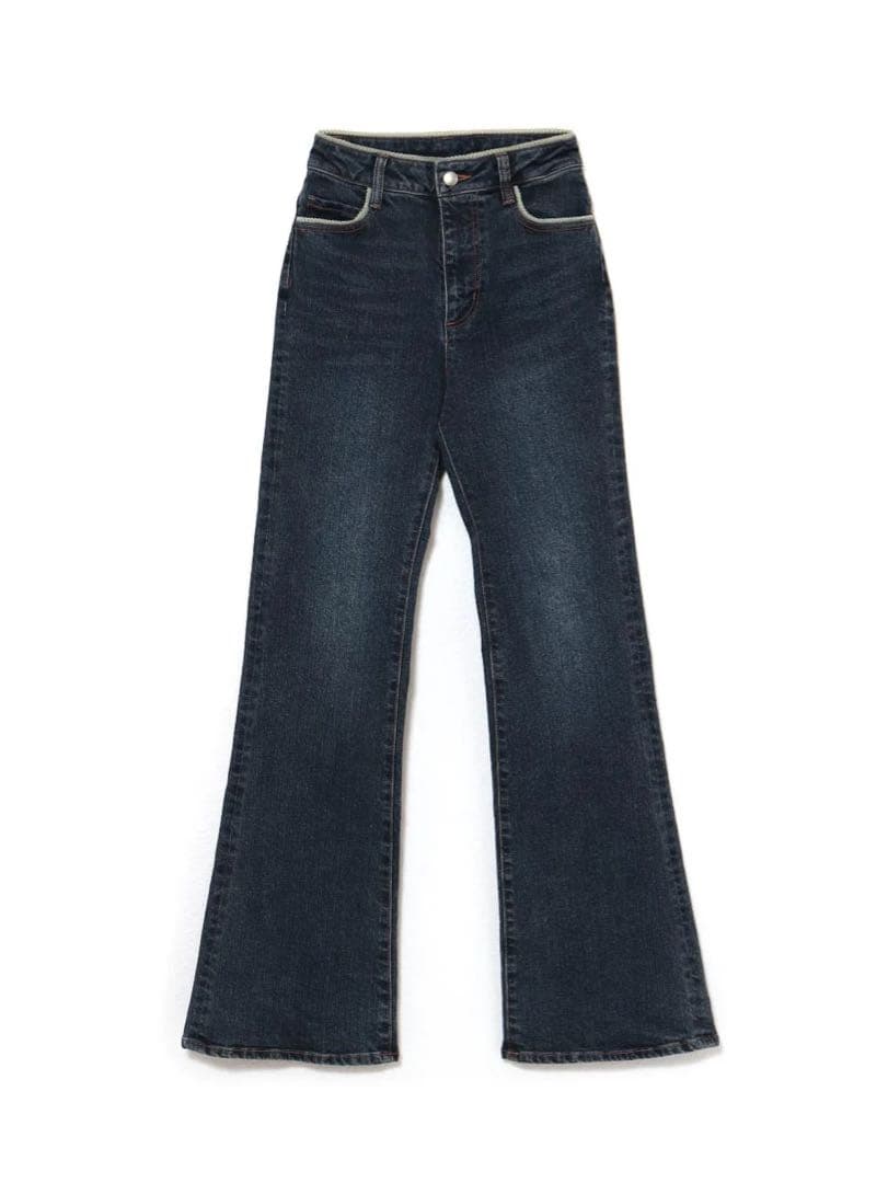 andmary Heart stitch denim Sサイズ
