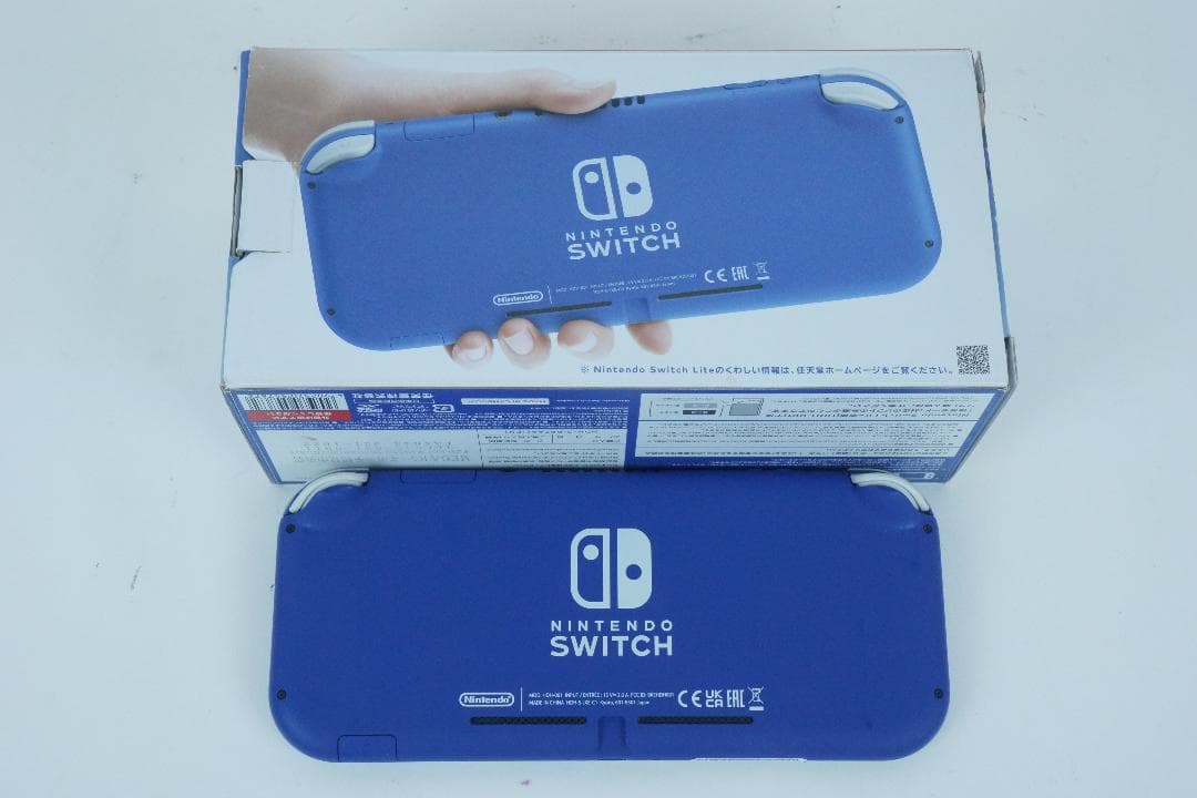 【動作品】ニンテンドースイッチライト ブルー Switch Lite 箱説 3