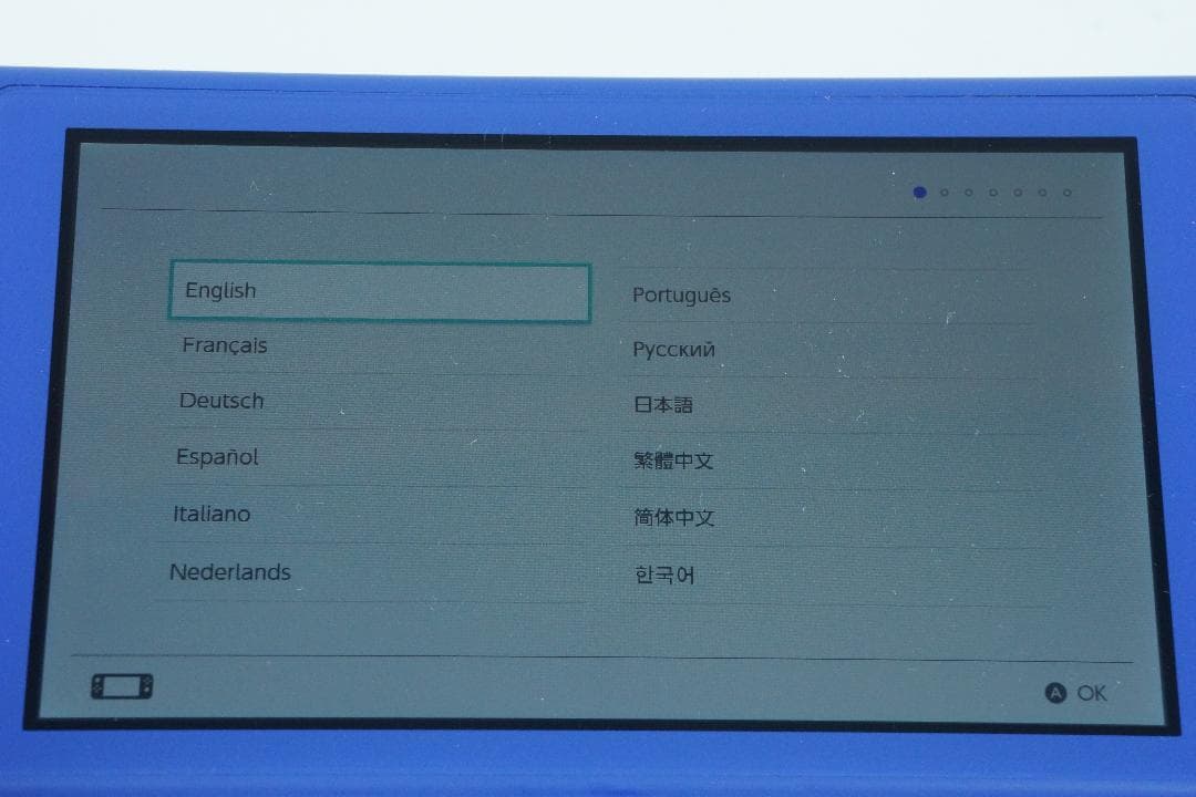 【動作品】ニンテンドースイッチライト ブルー Switch Lite 箱説 3