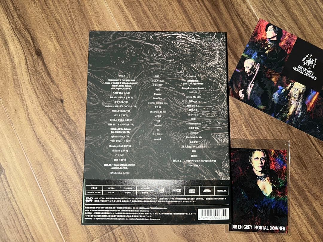 DIR EN GREY MORTAL DOWNER CD DVD 完全生産限定盤