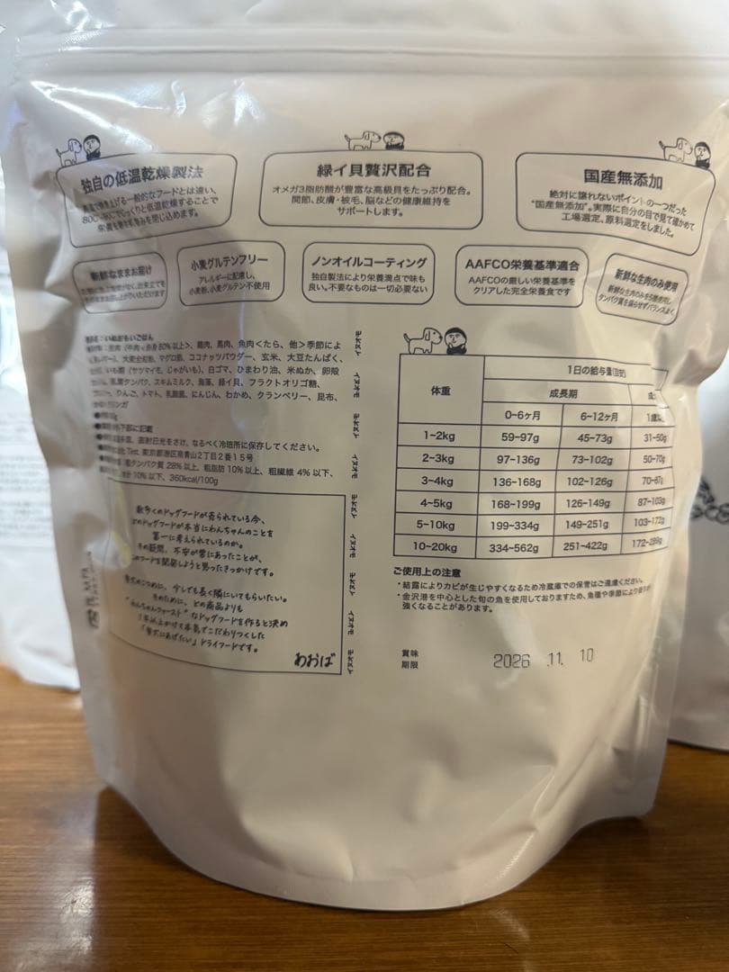 国産 いぬもごはん ドッグフード 1kg