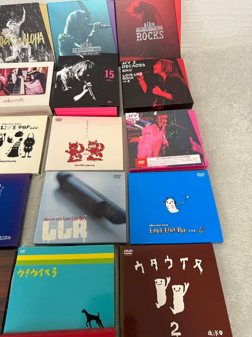 【匿名配送】aiko CD DVD等　グッズのまとめ売り 引退品
