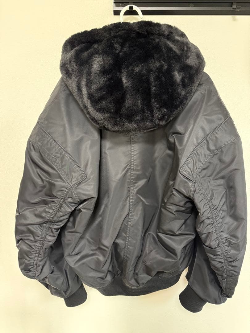 ZARA リバーシブルボンバージャケット MA1