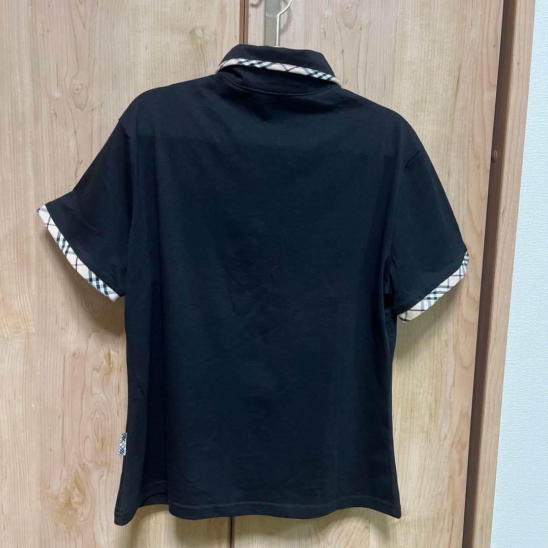 美品　Burberry バーバリーロンドン ポロシャツ ノバチェック XL