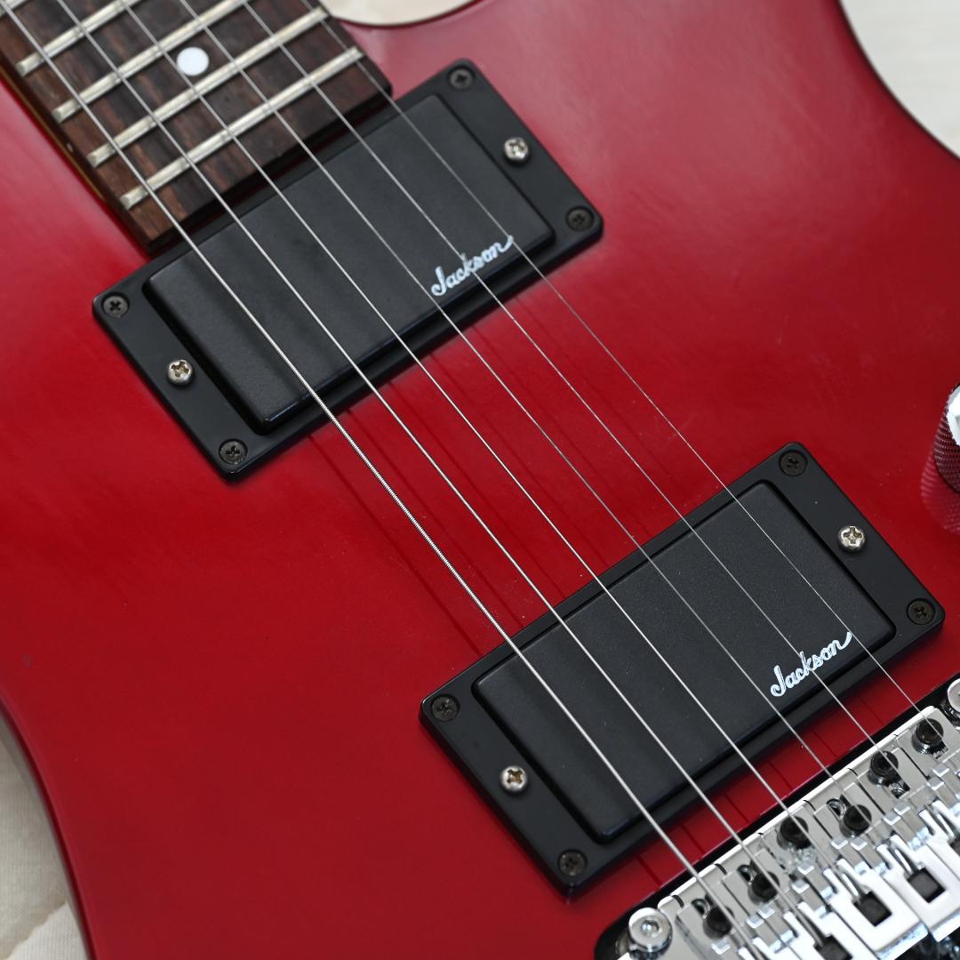 Jackson エレキギター HH配列 FR搭載 レッド G024