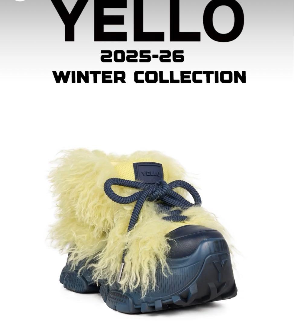YELLO PLATFORM SHORT スニーカー