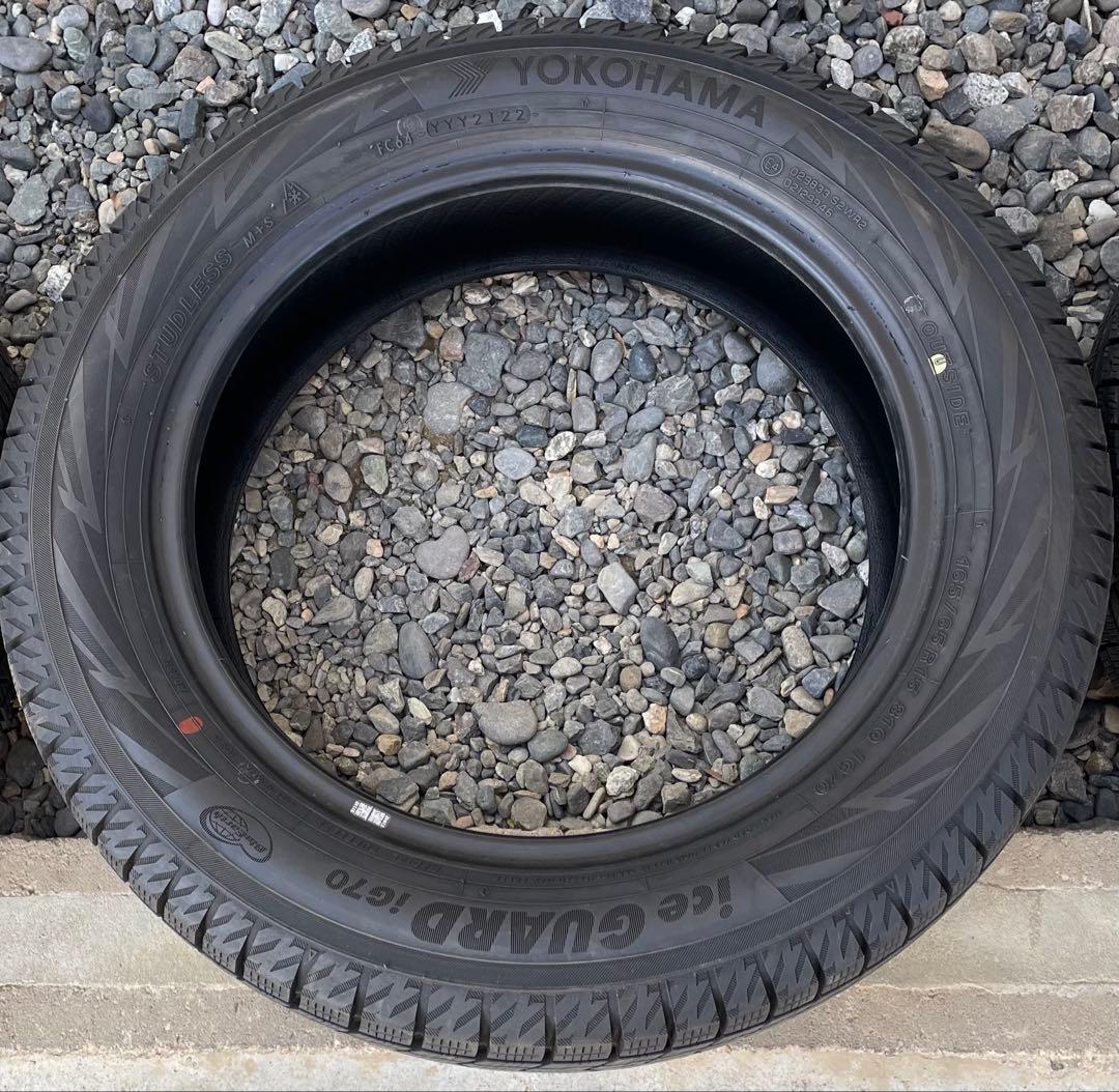 2022年製　IG70 iceGUARD7 165/65R15 ３本　9分山