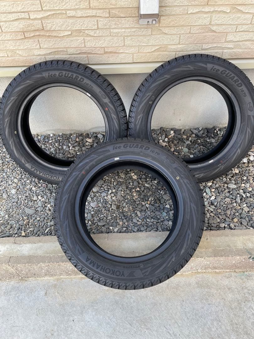 2022年製　IG70 iceGUARD7 165/65R15 ３本　9分山