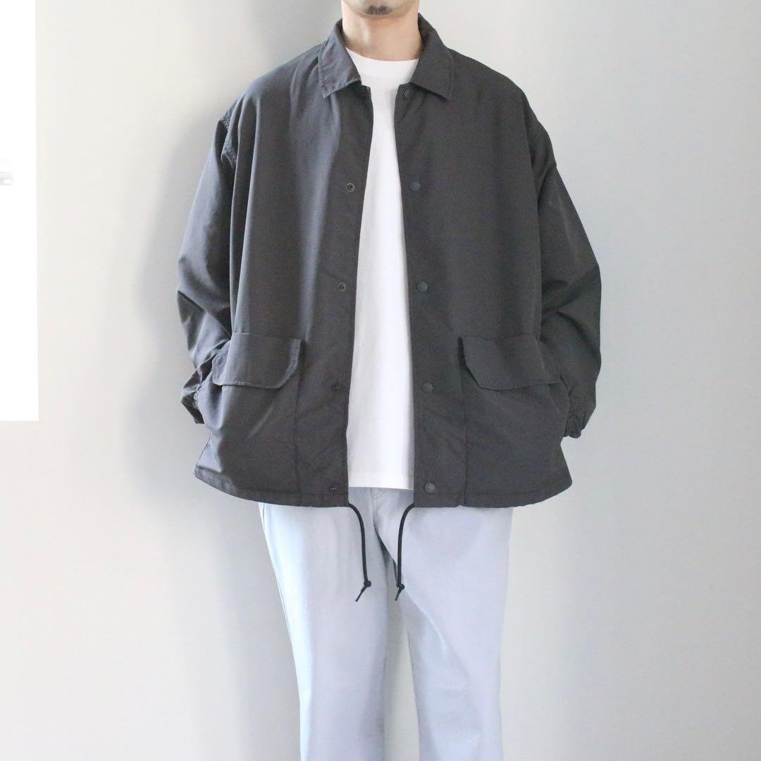 パープルレーベル/コーチジャケット/Asphalt Gray/Mサイズ/新品