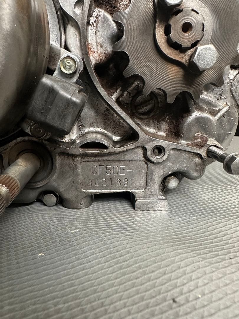 エンジン　カブ　モンキー　DAXシャリー実動車下ろし　美品低走行12V 72cc