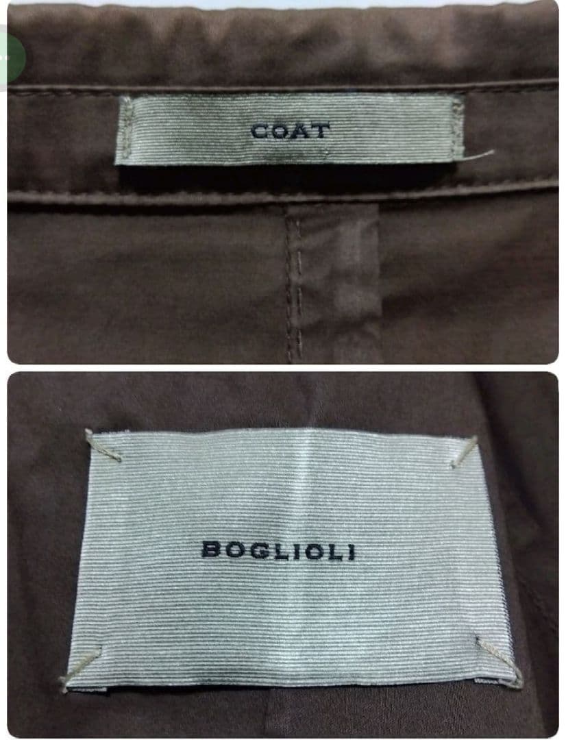 BOGLIOLI 48 ブラウン テーラードジャケット
