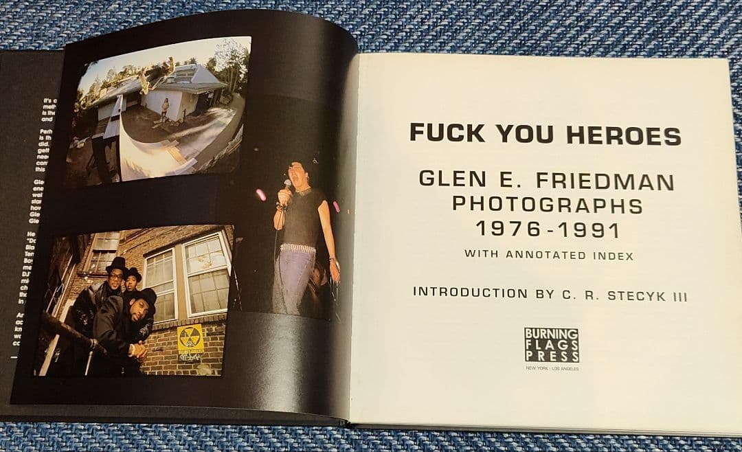 ☆希少☆FUCK YOU HEROES GLEN E. FRIEDMAN