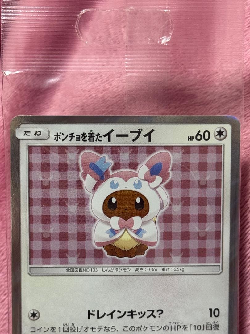 ポンチョを着たイーブイ ニンフィア 未開封
