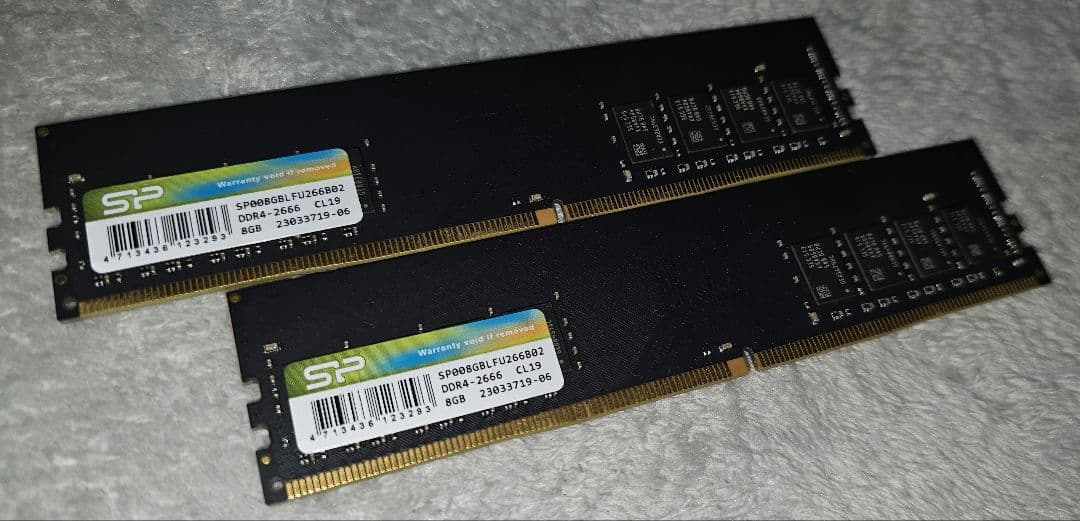 Silicon Power DDR4 2666 8GB ×2 計 16GB