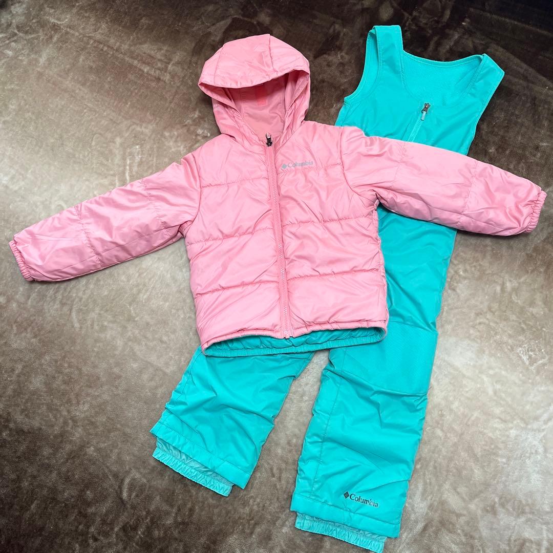 Columbia スノーウェア　XXS 上下セット　美品♫ 雪遊び　スキーウェア