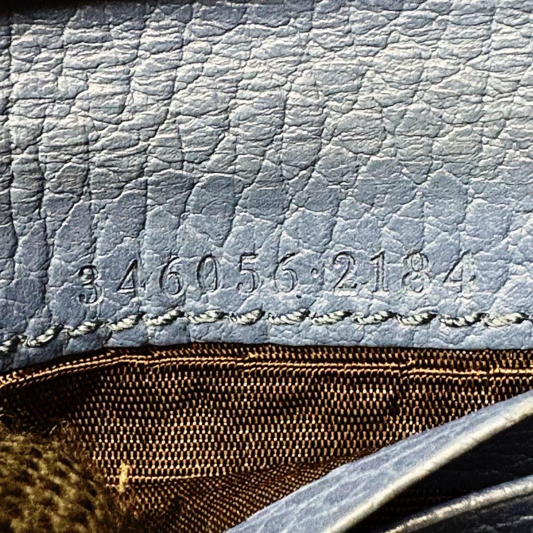 601 美品 GUCCI コンパクトウォレット 二つ折り財布 GGキャンバス x