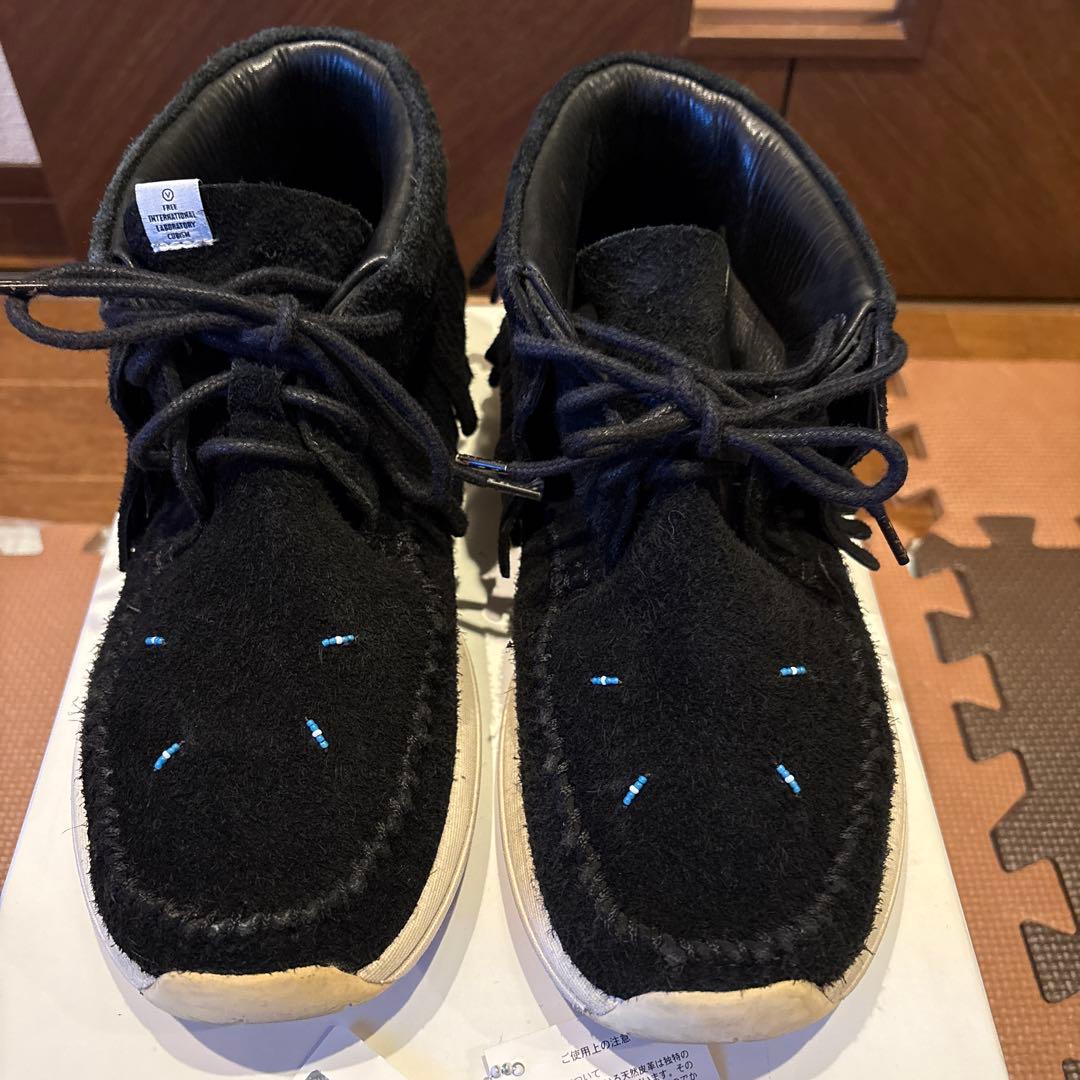 Visvim スニーカー　FBT SHAMAN-FOLK BLACK M10