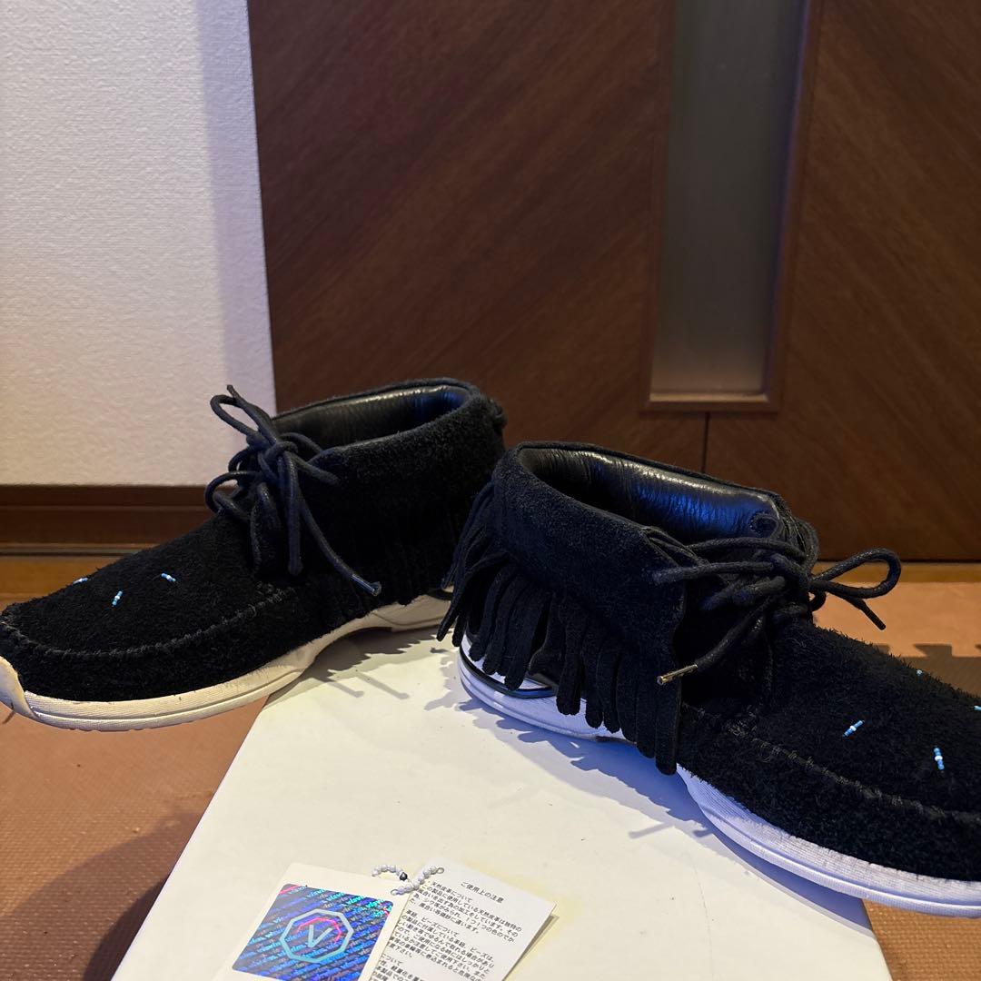 Visvim スニーカー　FBT SHAMAN-FOLK BLACK M10