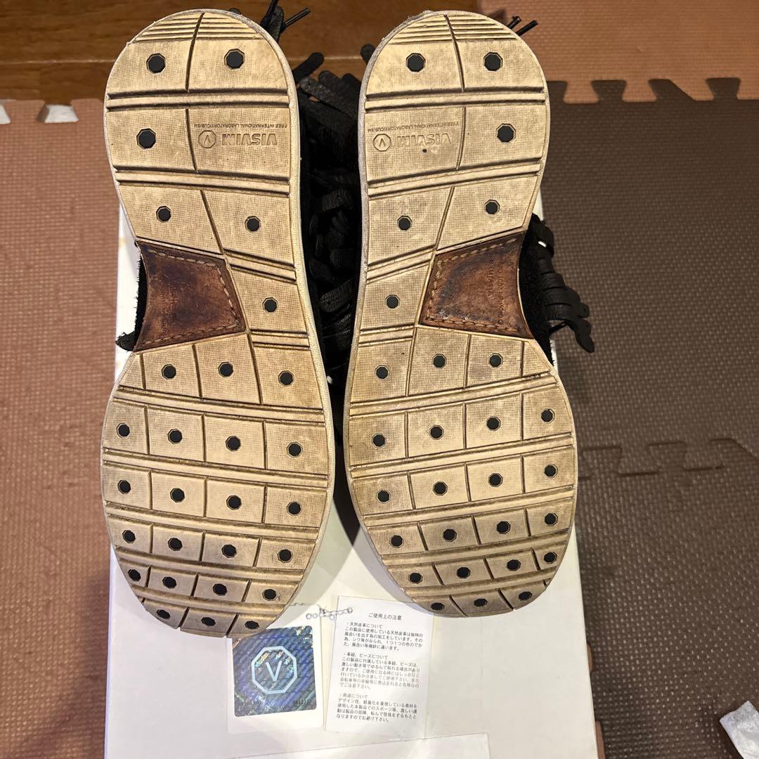 Visvim スニーカー　FBT SHAMAN-FOLK BLACK M10