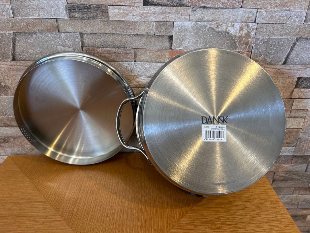 ヨ*ー様 364　DANSK　キャセロール　ステンレス両手鍋　20cm　展示品