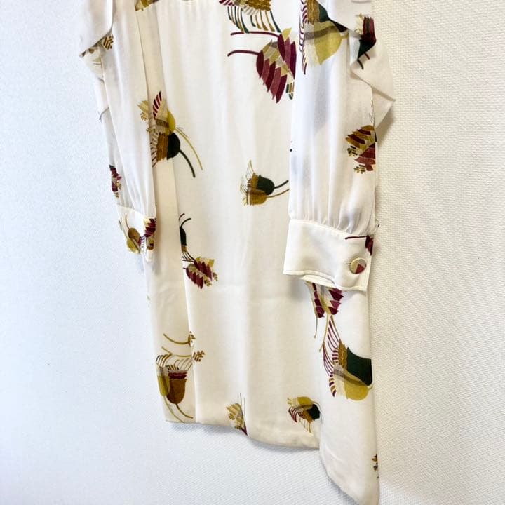 07.08 秋冬.GUCCI/グッチ ワンピース シルク100%・美品 希少