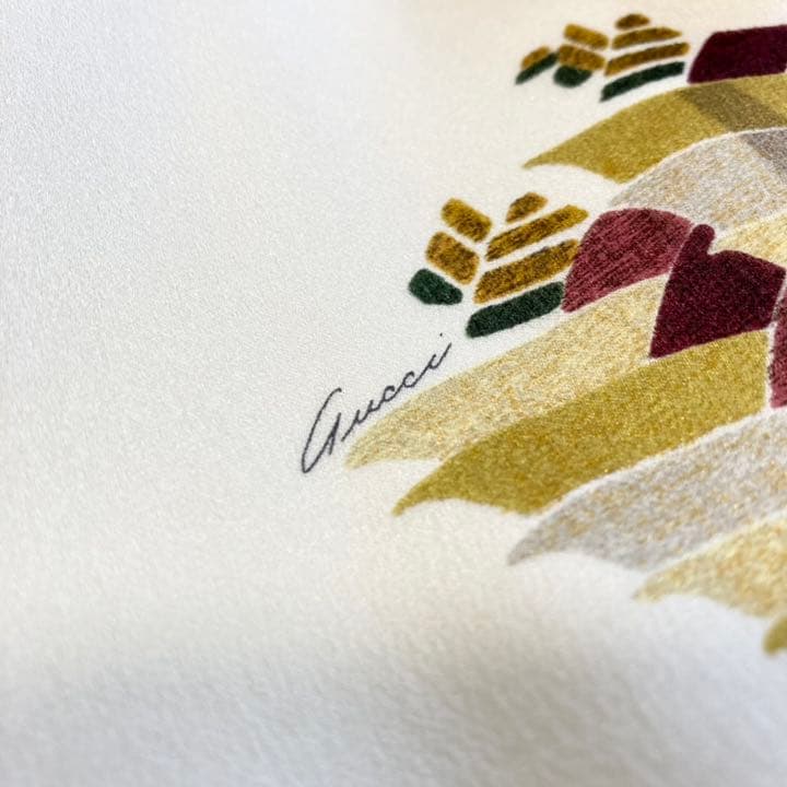 07.08 秋冬.GUCCI/グッチ ワンピース シルク100%・美品 希少