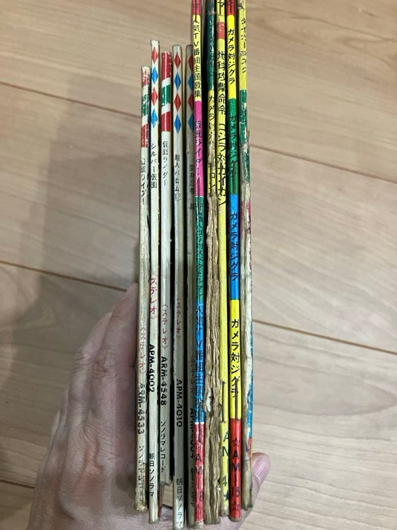 希少レア　ソノラマシリーズレコード　10枚　初代仮面ライダー　シルバー仮面など