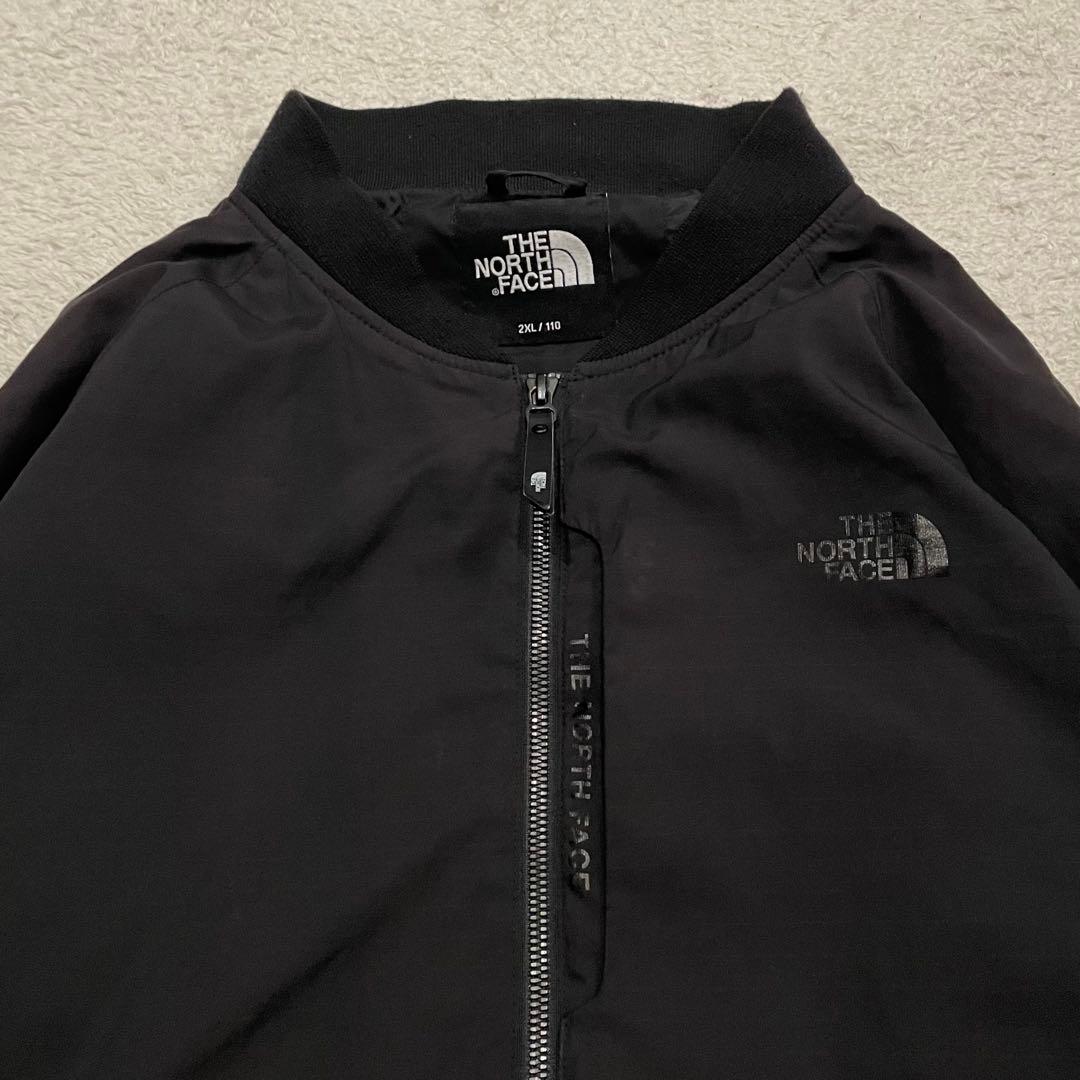 ノースフェイス ブルゾン MA-1 2XL ボンバージャケット 黒　韓国限定