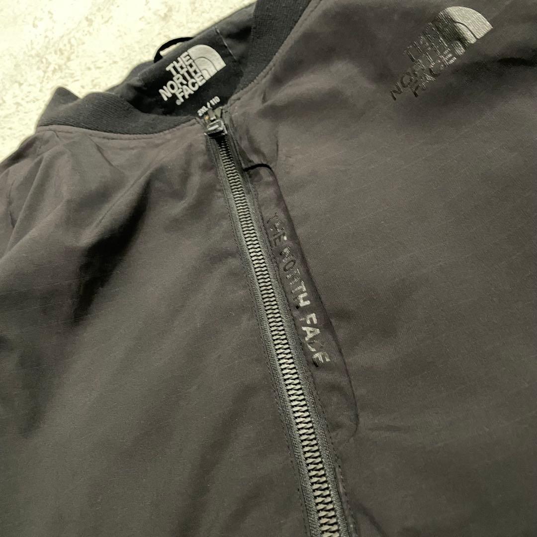 ノースフェイス ブルゾン MA-1 2XL ボンバージャケット 黒　韓国限定