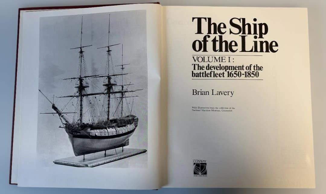 【帆船】【洋書】The Ship of the Line Volume I